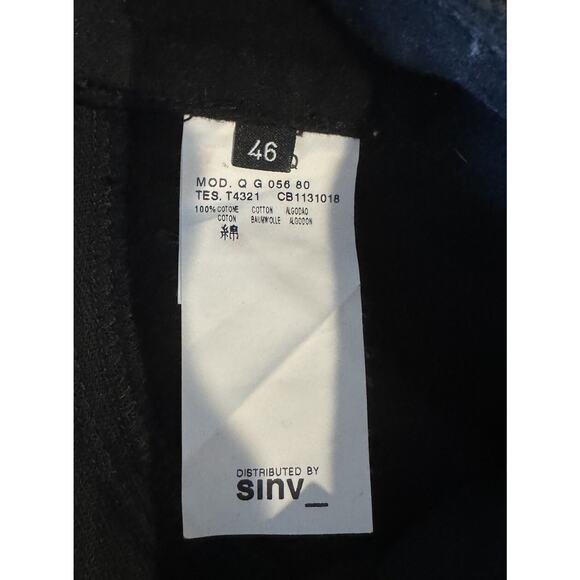 Alexander McQueen Women’s Size 46 Black Skirt Goth Dark Romantic Pockets - Picture 7 of 8